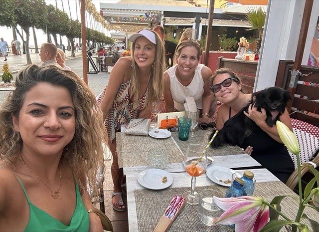 Members at a lunch meet-up in Marbella, July 2026